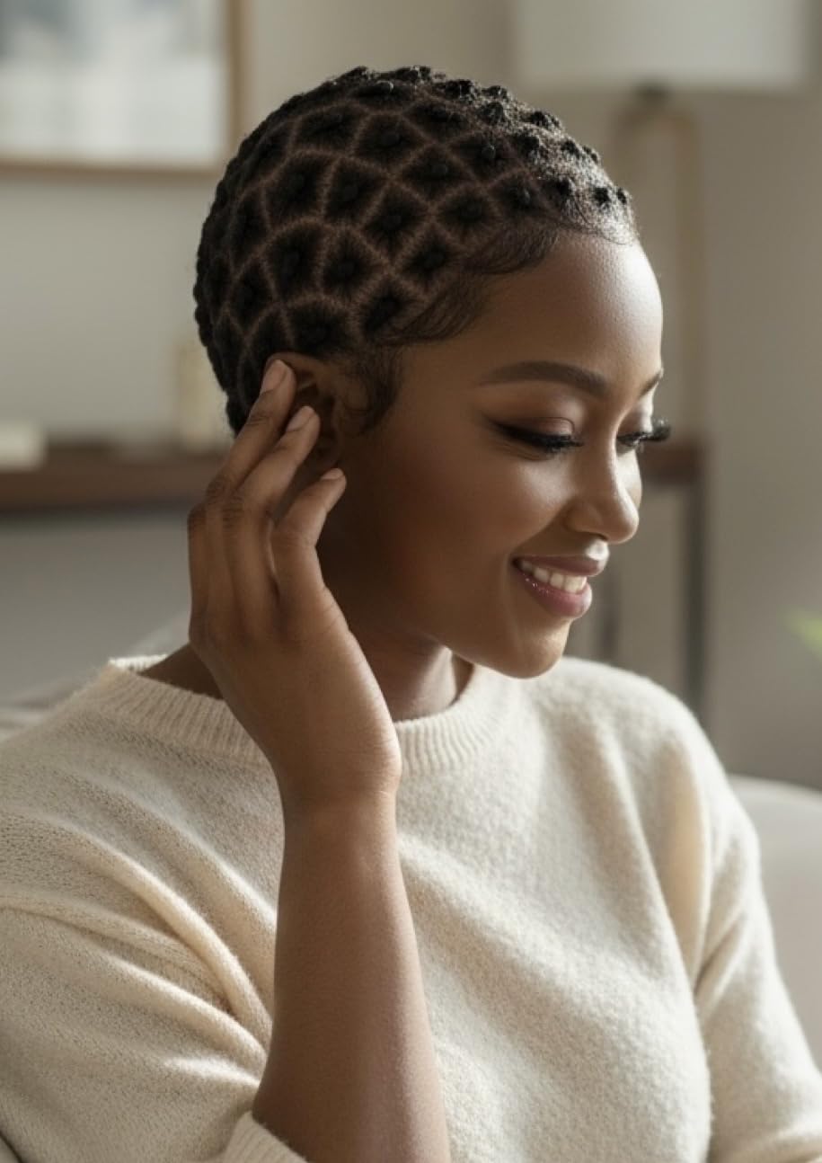 Soft, breathable UHD lace keeps wig light and comfortable during wear