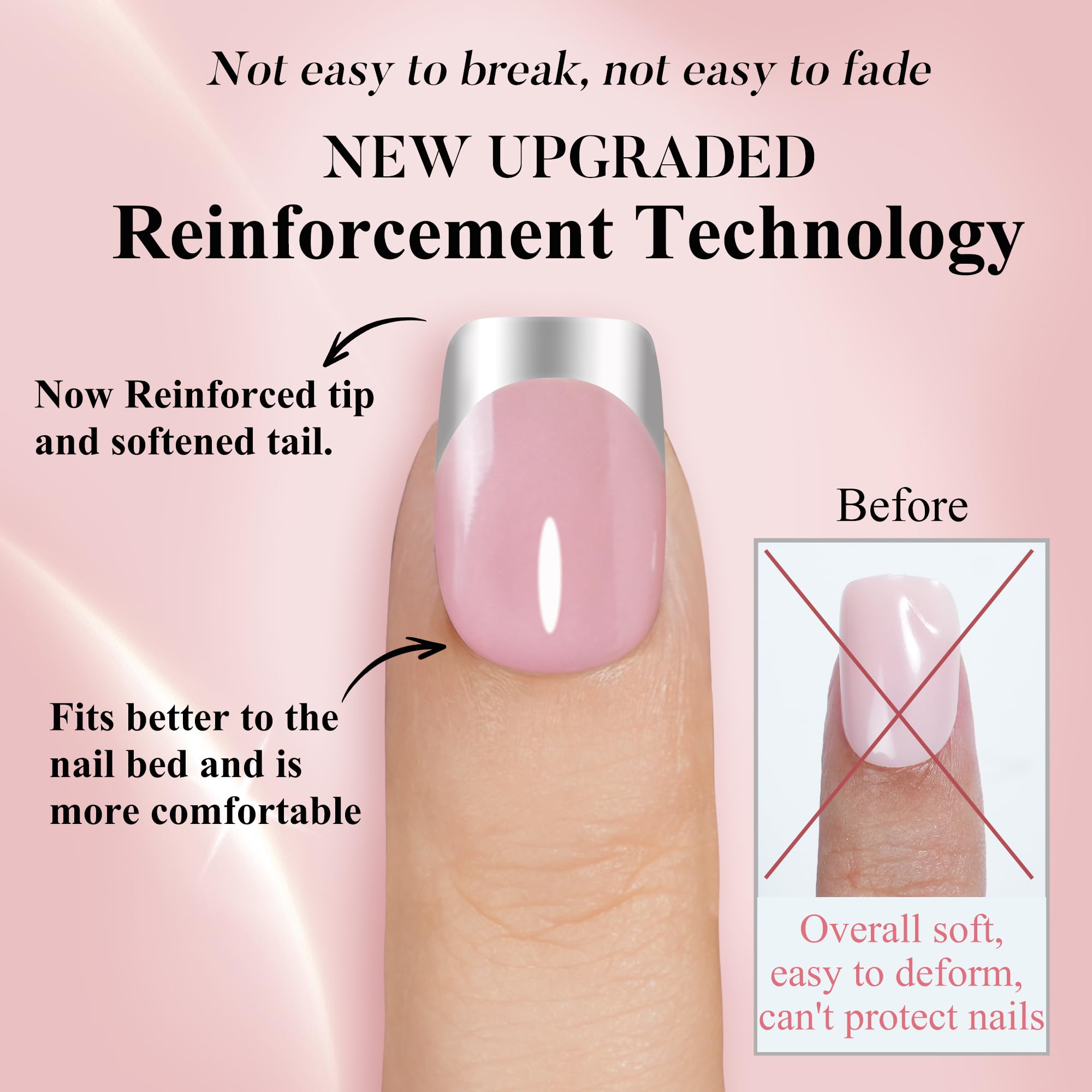 Jofay Fashion cat eye crystal berry nails with subtle shimmer