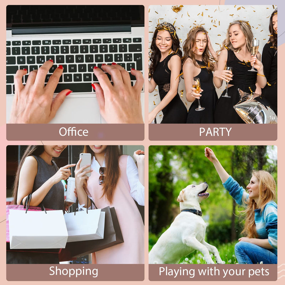 Jofay Fashion long-wear options let you switch styles for events.