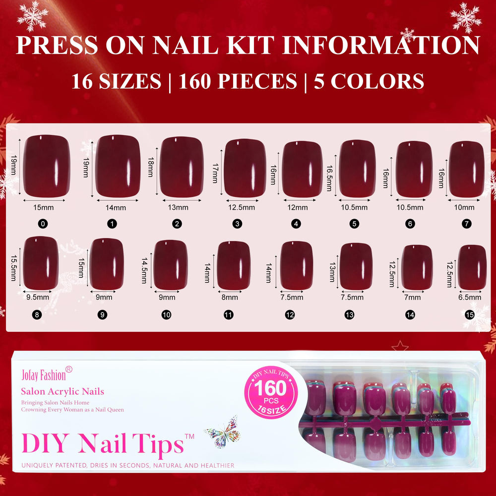 Jofay Fashion 16-sizes kit enables a precise fit anywhere