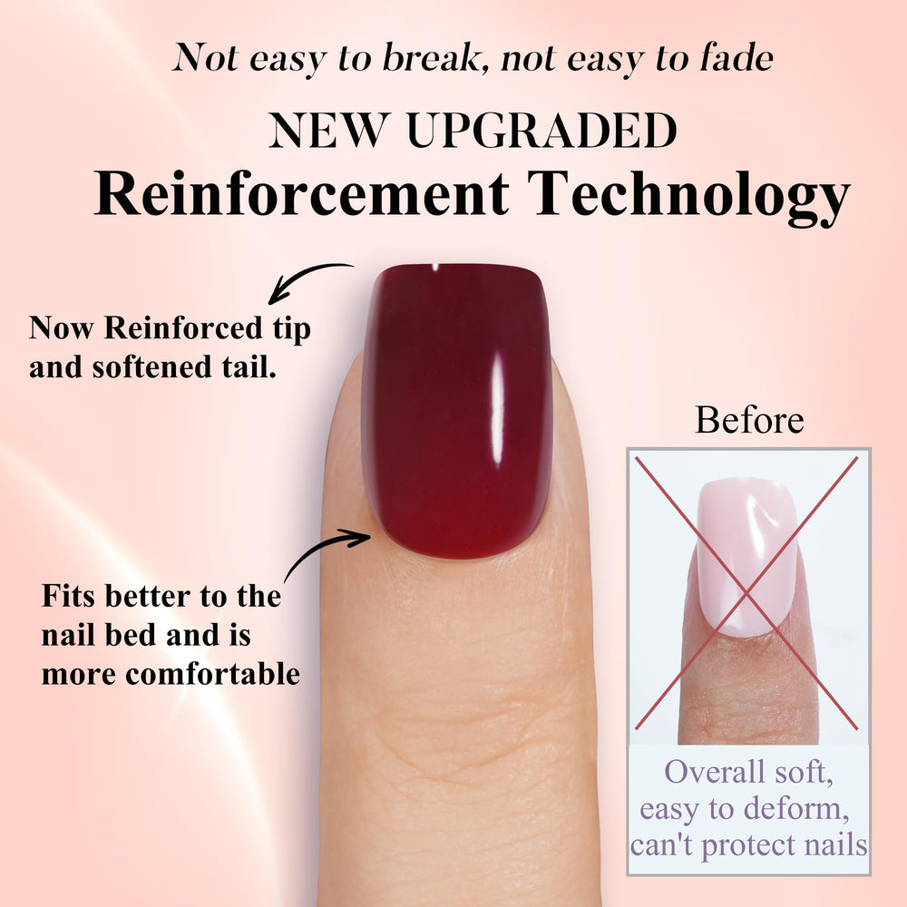Jofay Fashion brown nails for versatile, natural finishes