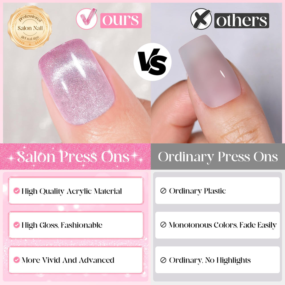 Jofay Fashion press-on nails kit nail buffer for smooth surfaces