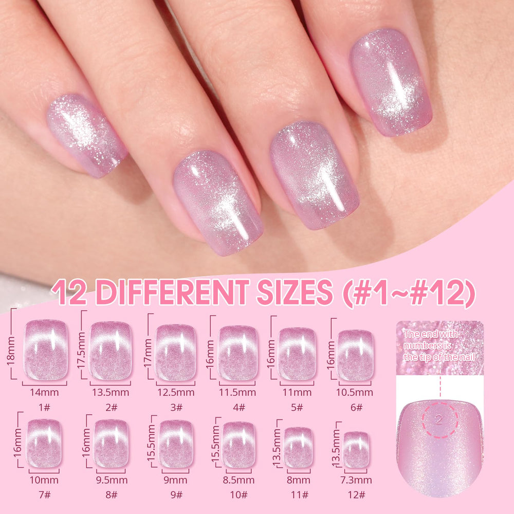 Jofay Fashion press-on nails kit nail glue 7 ml for quick adhesion