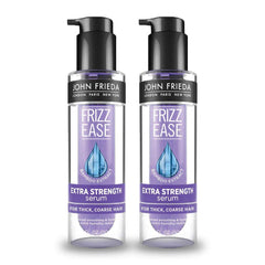 John Frieda Frizz-Ease Extra Strength Serum bottle for sleek frizz control