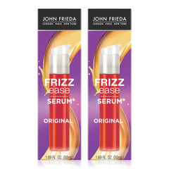 John Frieda Frizz Ease Original Hair Serum bottle pour for smooth, frizz-free hair