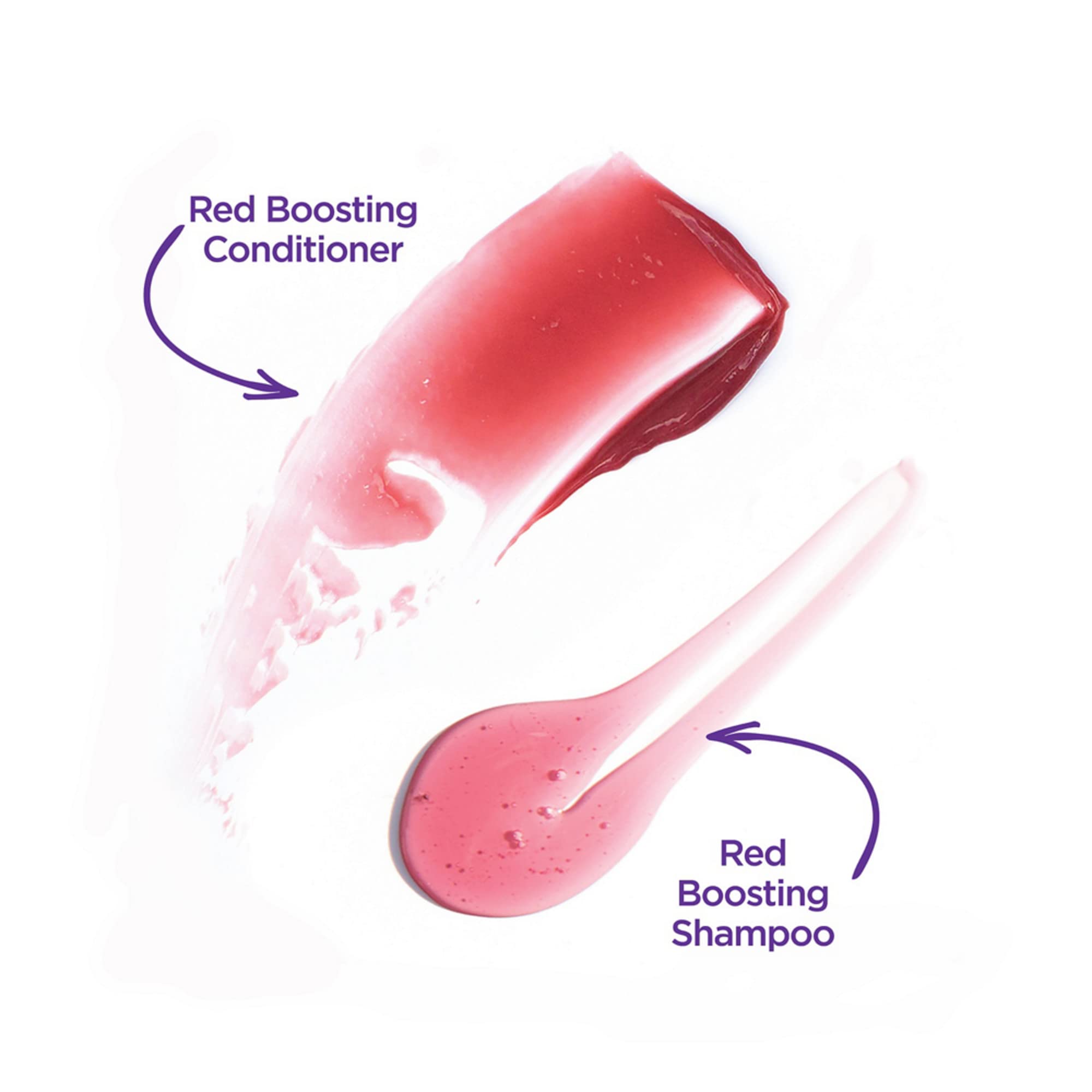 John Frieda Radiant Red Shampoo bottle with pomegranate graphic on label.