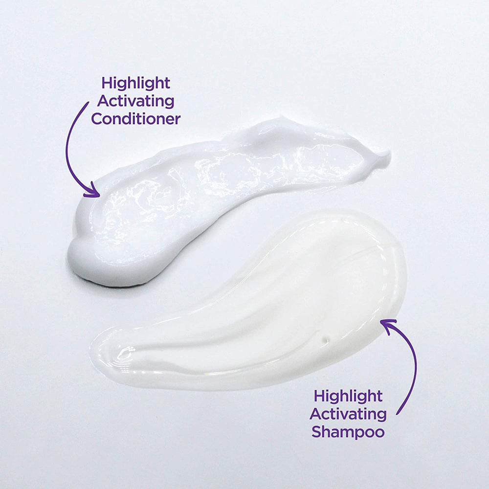 John Frieda Glistering Perfect Conditioner application seen on hair