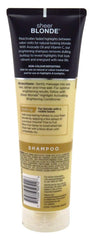 John Frieda Sheer Blonde honey-oatmeal formula swirls to nourish highlights