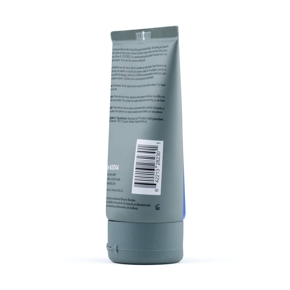 JOHNNY B. Control gel suitable for all hair types and textures
