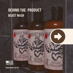 Johnny Slicks Beast Shower Set exfoliation beads highlight skin texture and pore cleansing