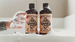 Johnny Slicks Conditioner shows soft hair texture after use.