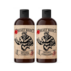 Johnny Slicks Hair Cleaning Kit shampoo bottle shows a gentle daily cleanse with hydrating ingredients