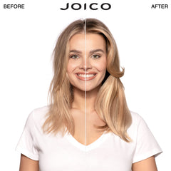 Joico Defy Damage conditioner bottle, 33 oz, promoting bond strength for resilient strands.