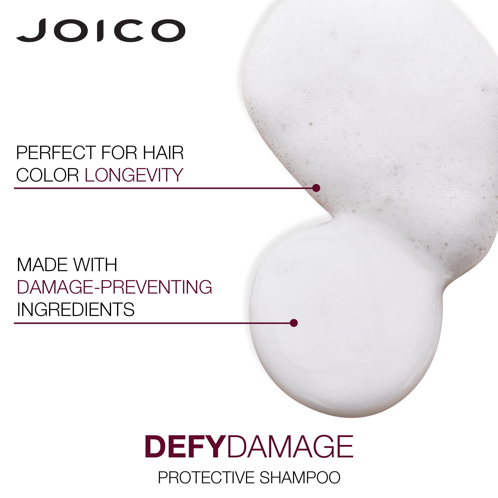Joico Defy Damage conditioner packaging emphasizing daily resilience.