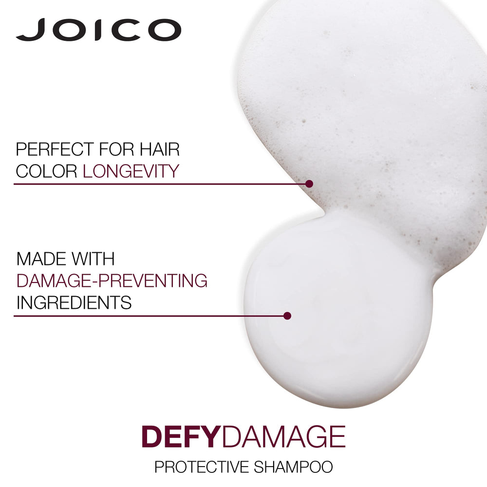Joico Defy Damage conditioner packaging emphasizing daily resilience.