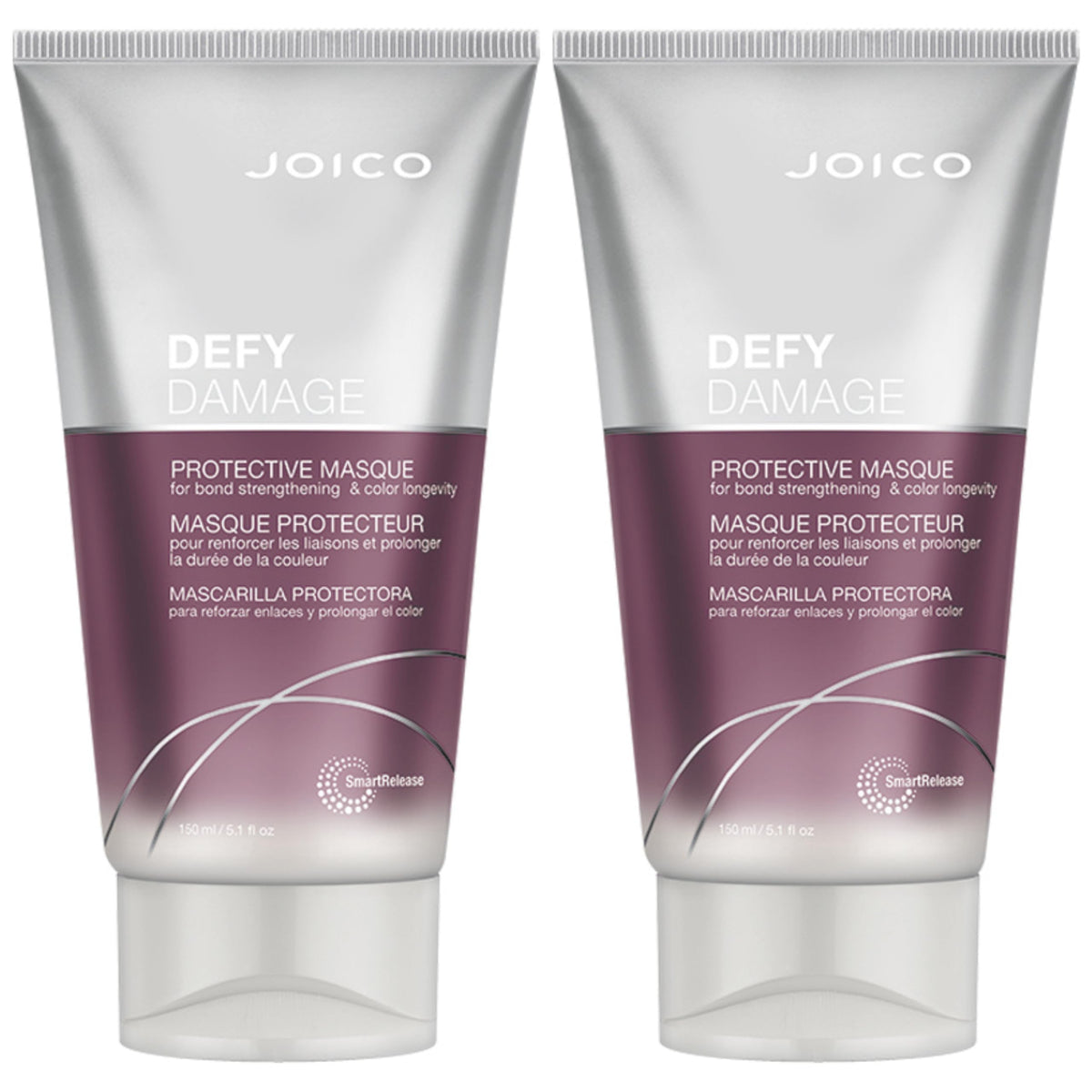 Joico Defy Damage Masque front view, bond-strength boost for color-treated hair