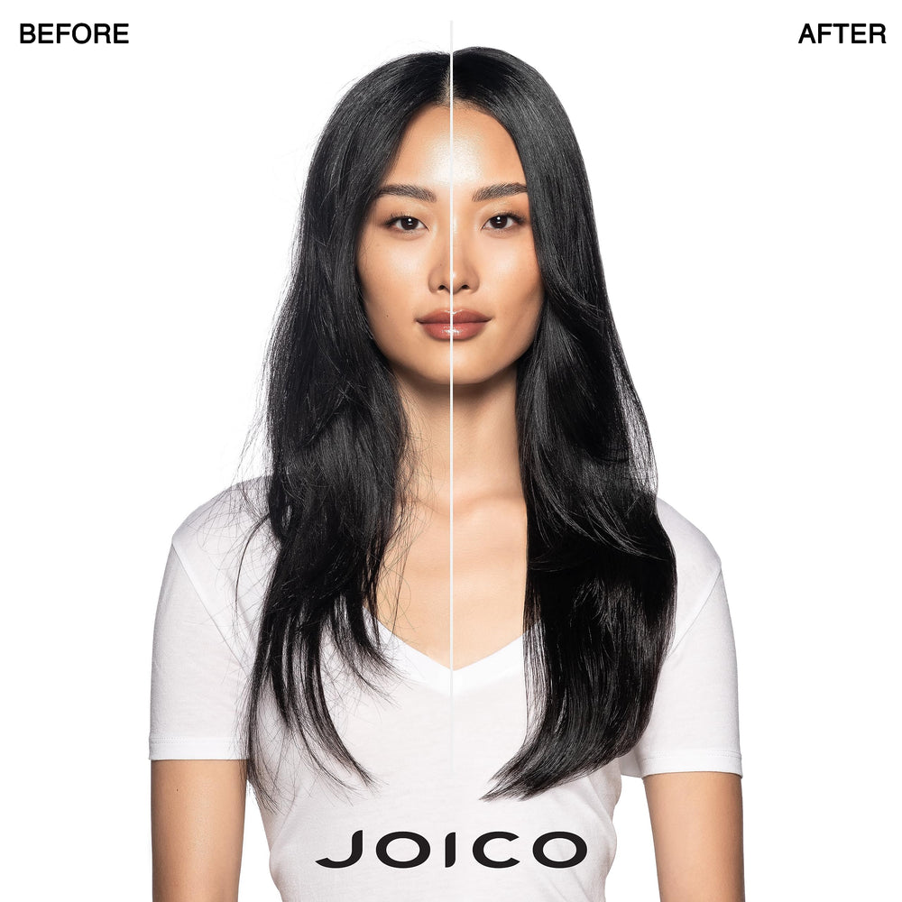Joico InnerJoi Hydration Conditioner bottle with apple extract for smooth, moisturized hair.
