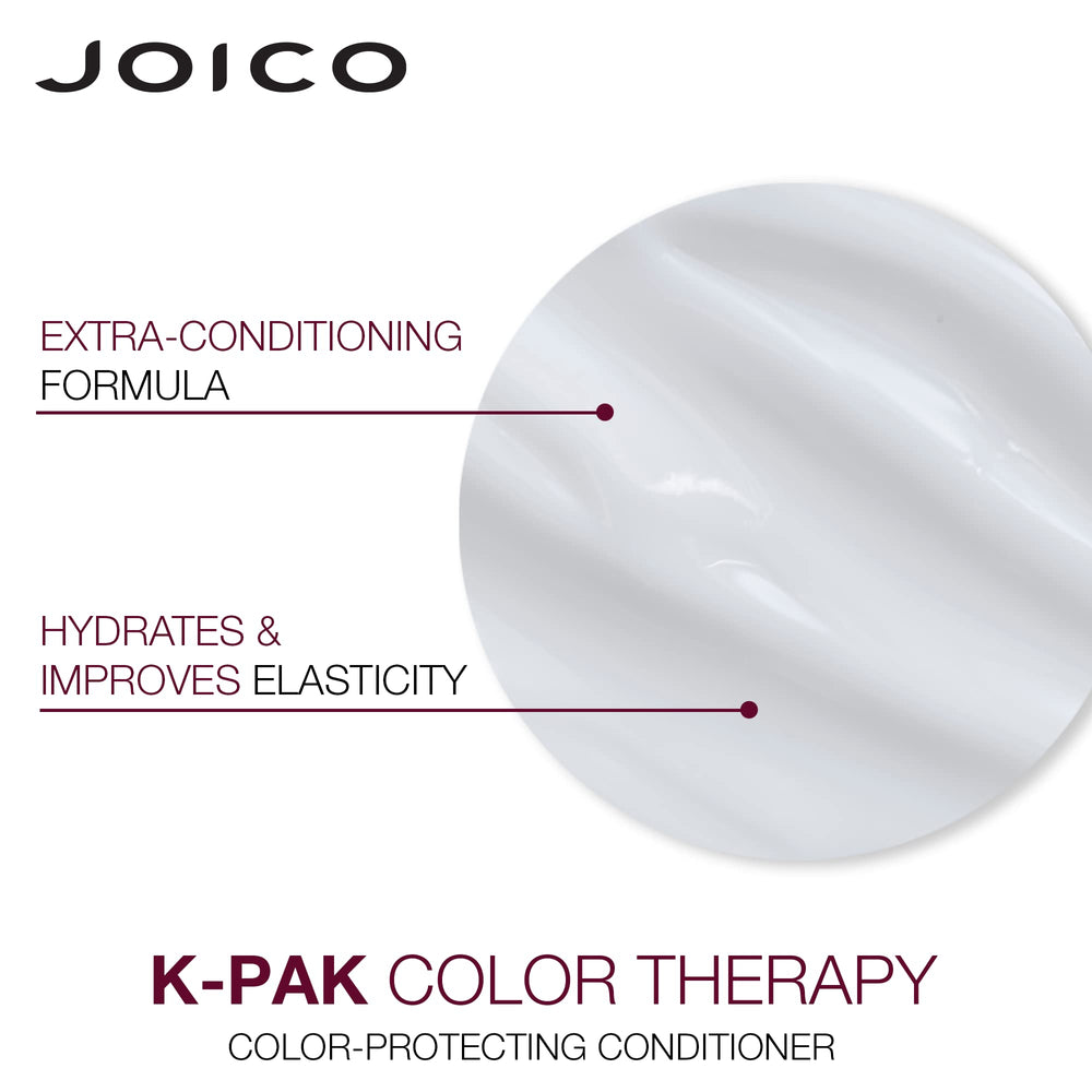 Shiny, healthy-looking hair after Joico Color Therapy treatment