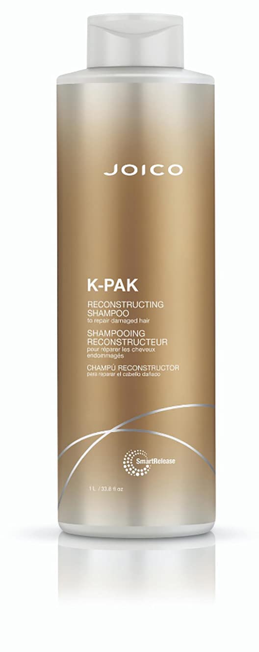 Joico K-PAK Daily Conditioner bottle smooths and reinforces weak strands.