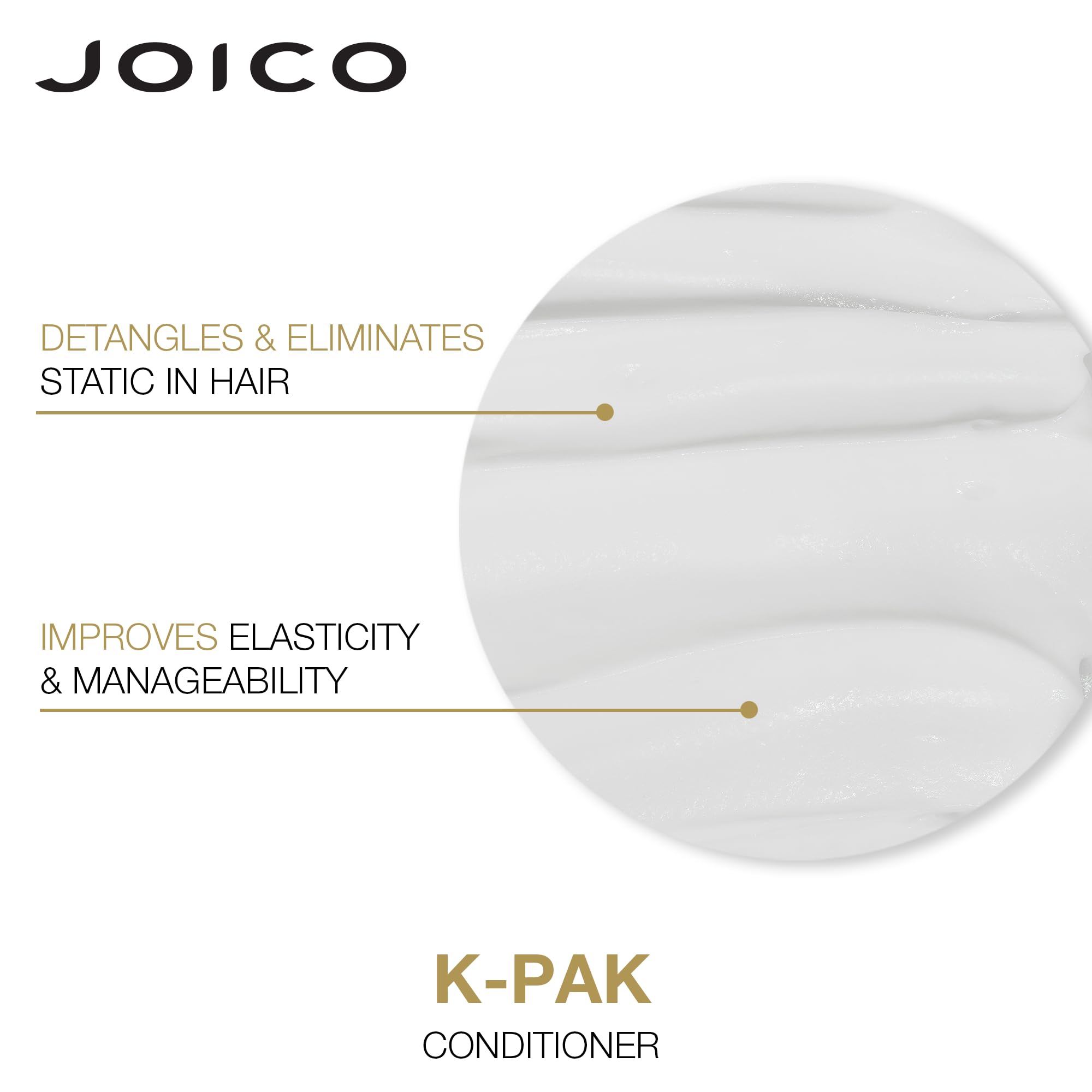 Joico K-PAK ingredient closeup with guava and aloe showing protective extracts.