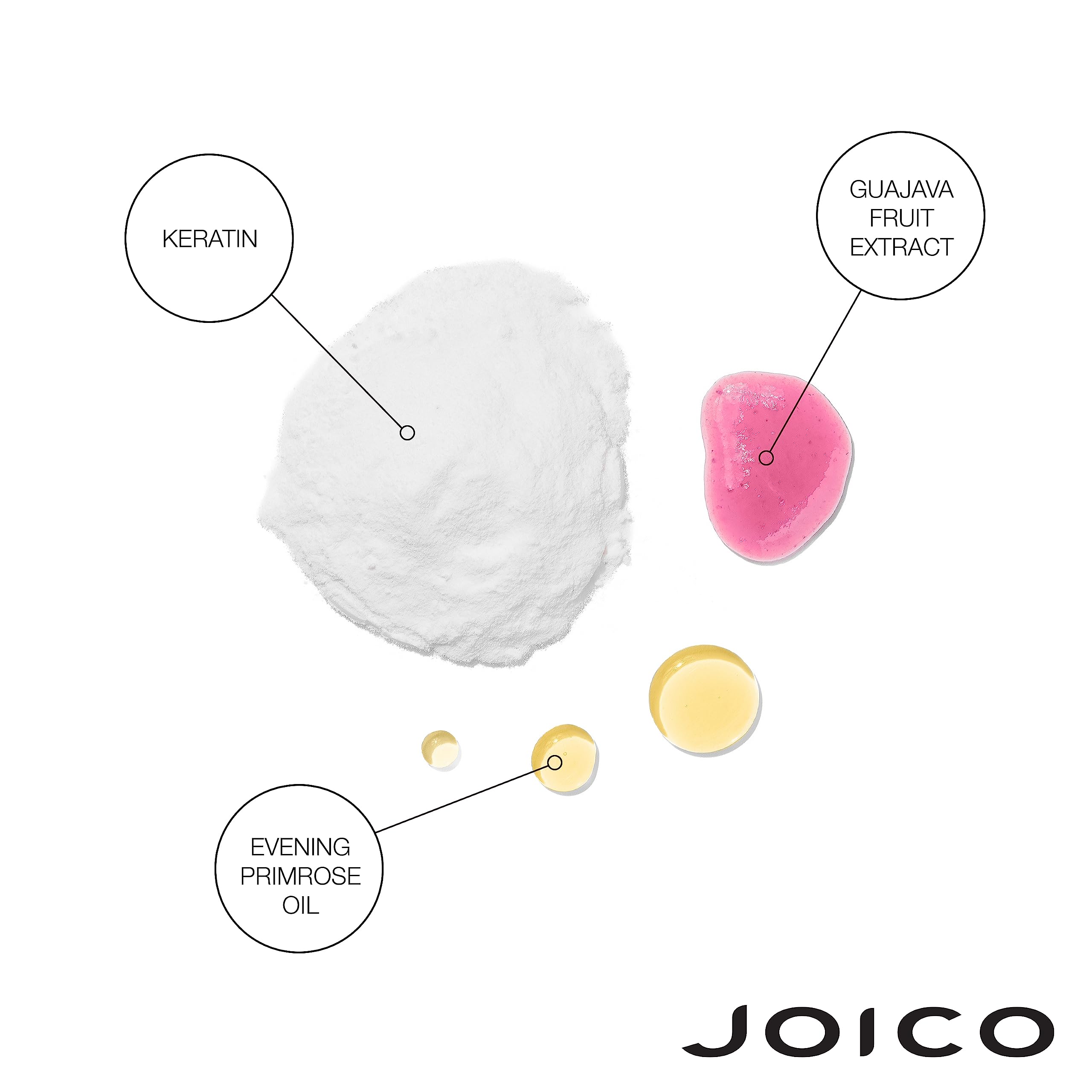 Joico K-PAK Shampoo lather closeup indicating rich cleansing action.