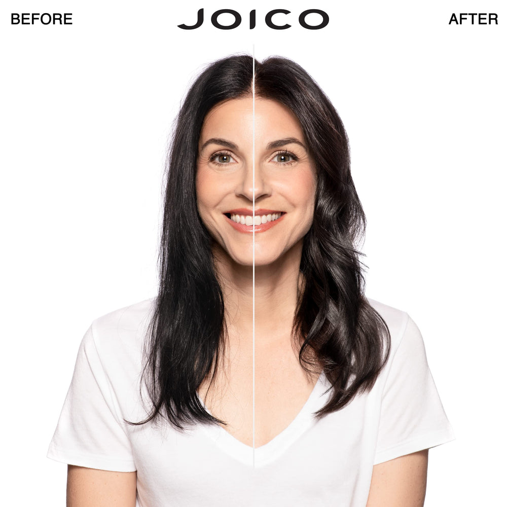 Joico YouthLock conditioner bottle emphasizing reduced breakage and smoother manageability