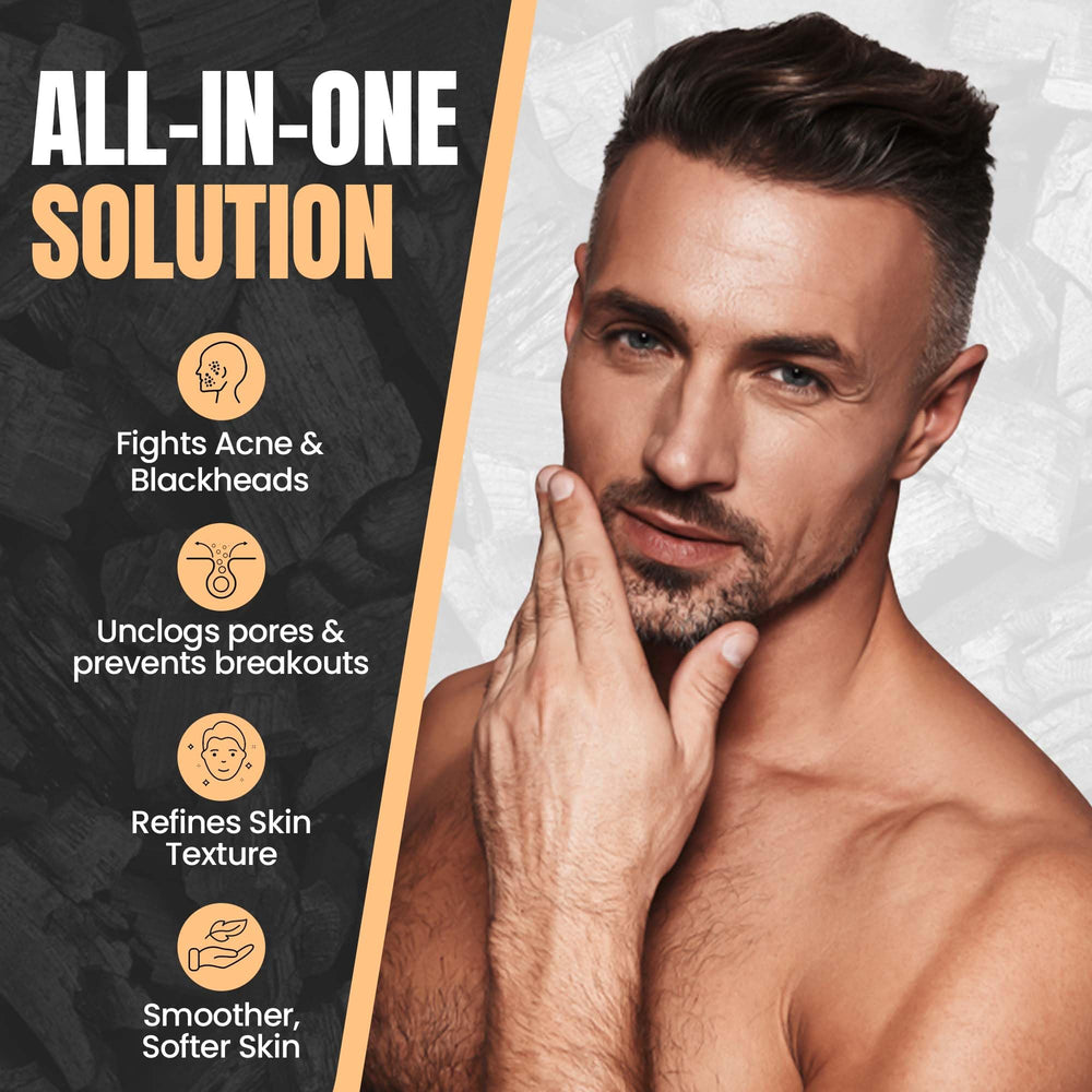Light mahogany fragrance bottle suggesting masculine scent during grooming ritual