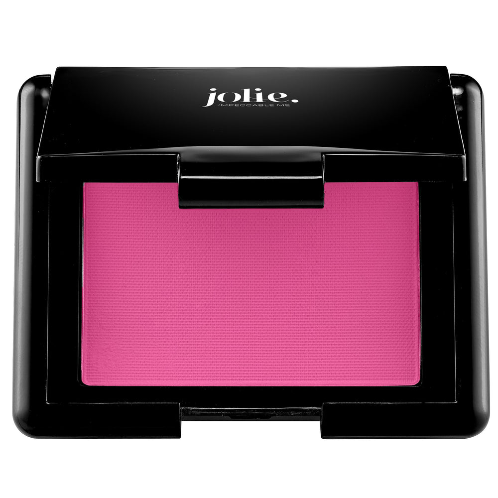 Jolie Blush Perfect Pressed Cheek Color compact front view for smooth natural glow.