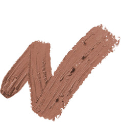 Jolie Luxury Matte Lipstick Burlesque application swatch highlighting creamy texture and lasting color.