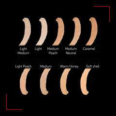 Jolie Mineral Photo Touch Concealer in Light Peach being applied for precise coverage.