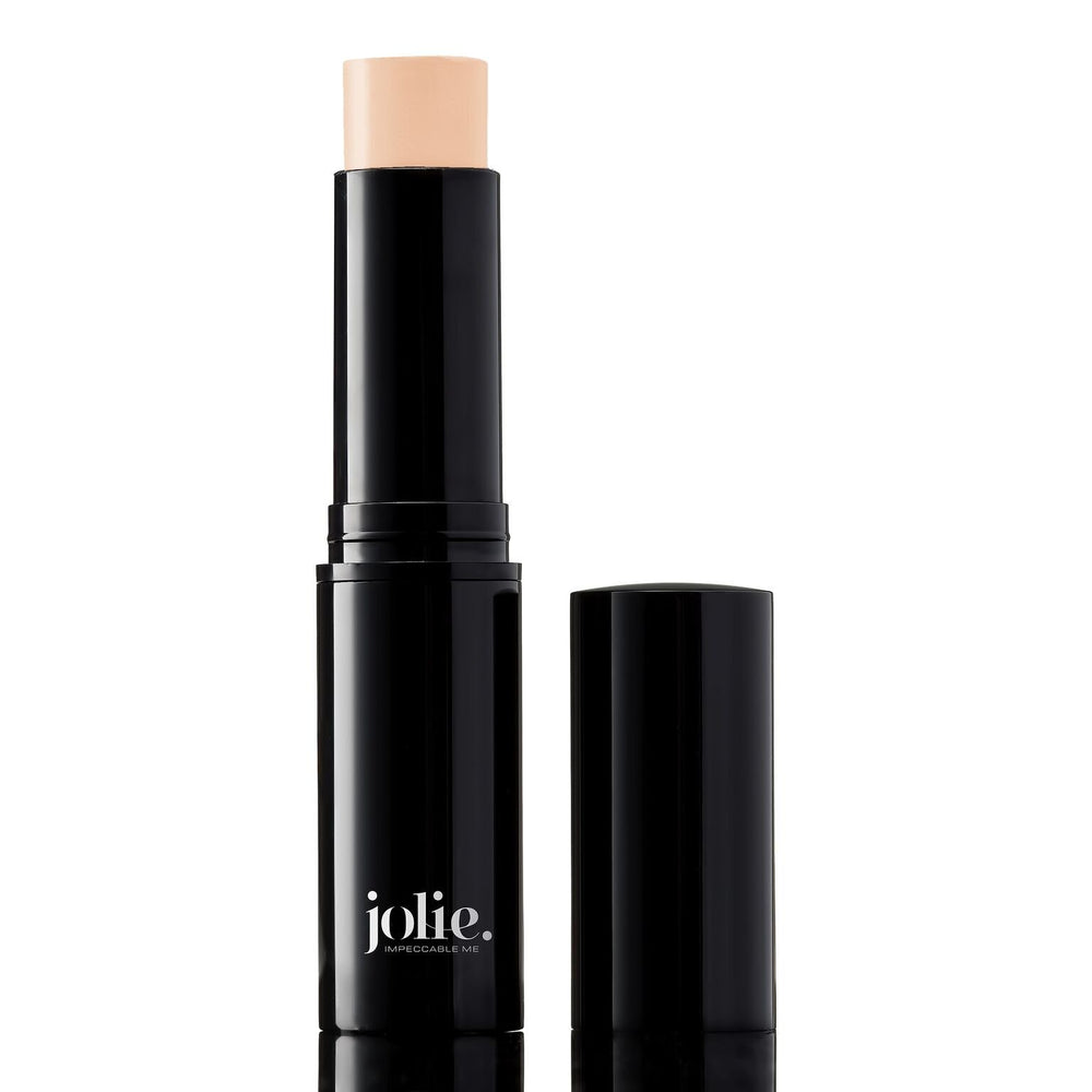Jolie Ultra Longwear Foundation Stick with velvety texture for even skin tone.