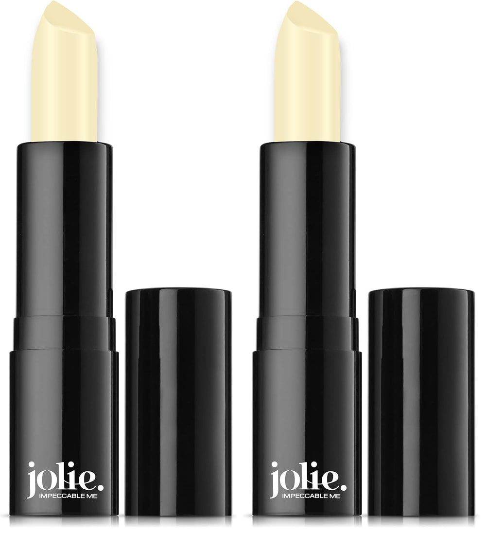 Jolie Vitamin E Lip Conditioner Stick per-pack close-up, soothing dry lips.
