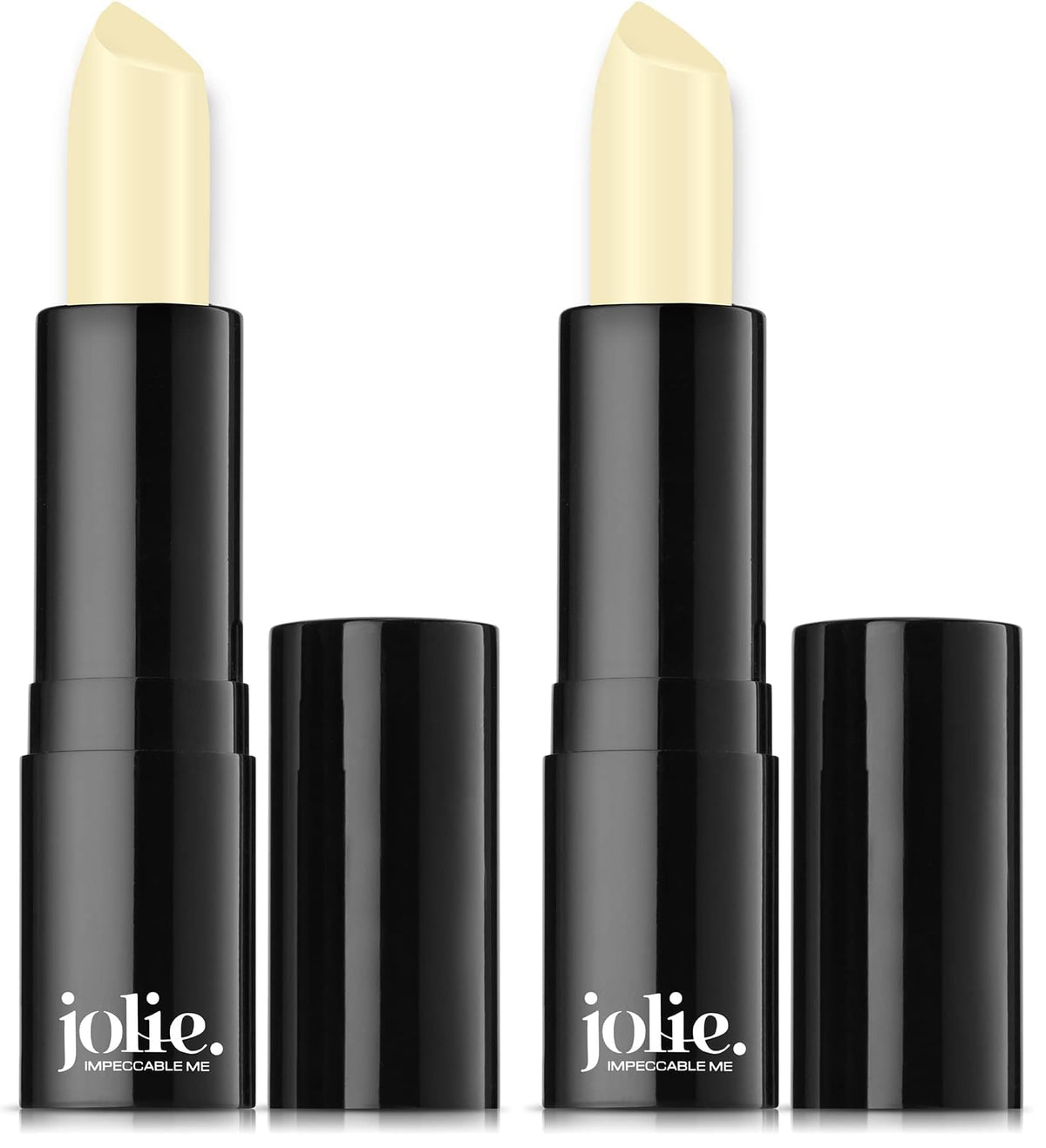 Jolie Vitamin E Lip Conditioner Stick per-pack close-up, soothing dry lips.