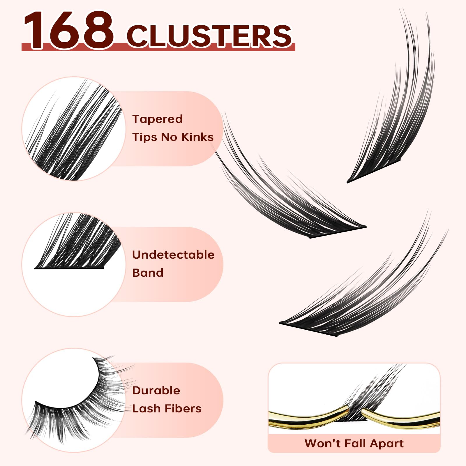 Jolietify Lash Applicator and Tweezers enable precise, effortless lash placement