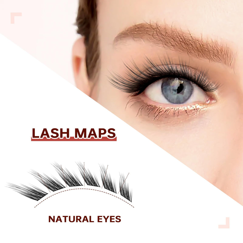 Jolietify pre-mapped faux mink lashes provide easy DIY fullness and comfortable wear