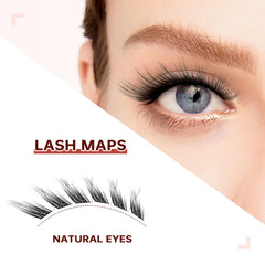 Jolietify pre-mapped faux mink lashes provide easy DIY fullness and comfortable wear