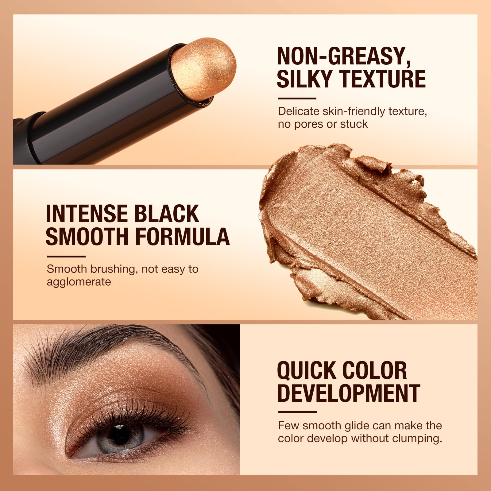 Jolilab Swirl-on application delivers easy glide and quick drying.