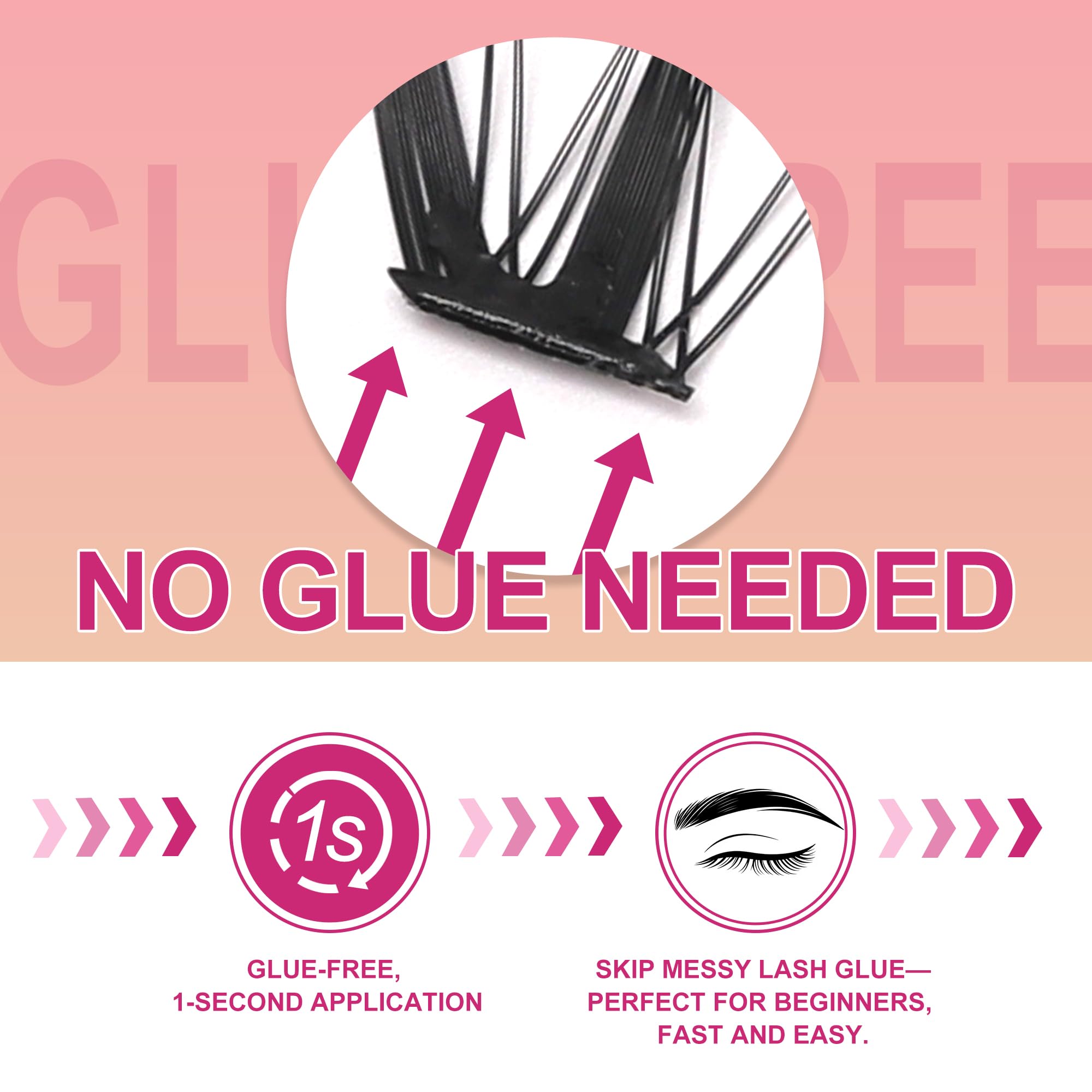 JoMay vegan lash-safe formula ideal for sensitive eyes.
