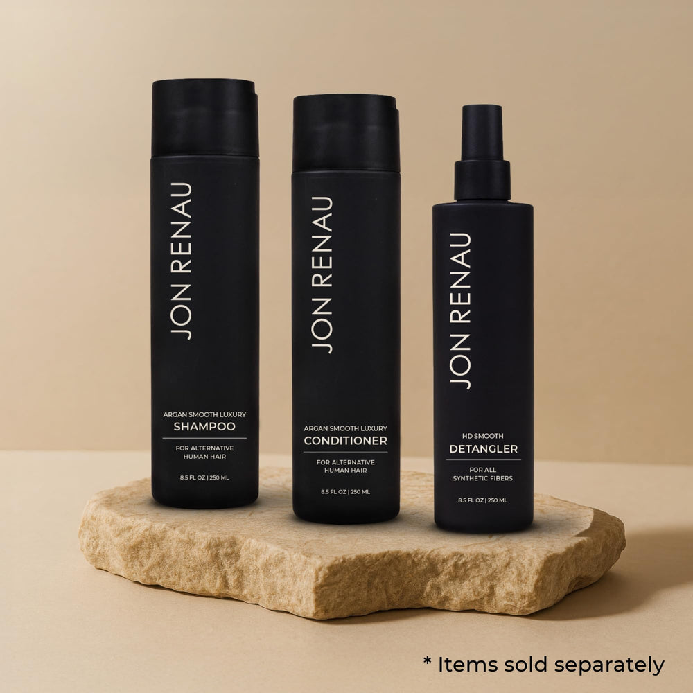 Color-safe hydration from Jon Renau Argan Smooth for vibrant wigs