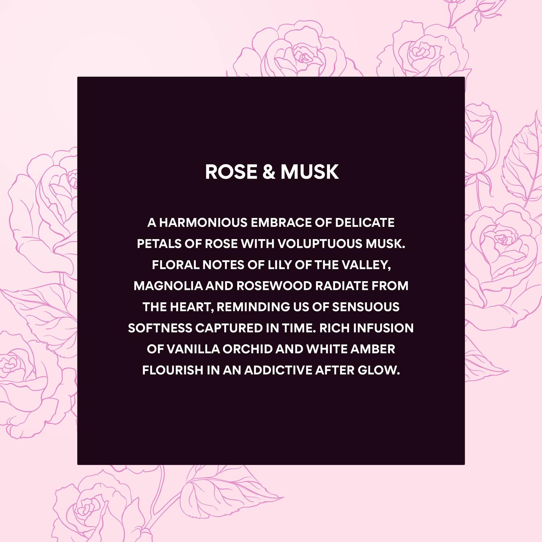 Jones New York Rose & Musk vanilla orchid and white amber warmth