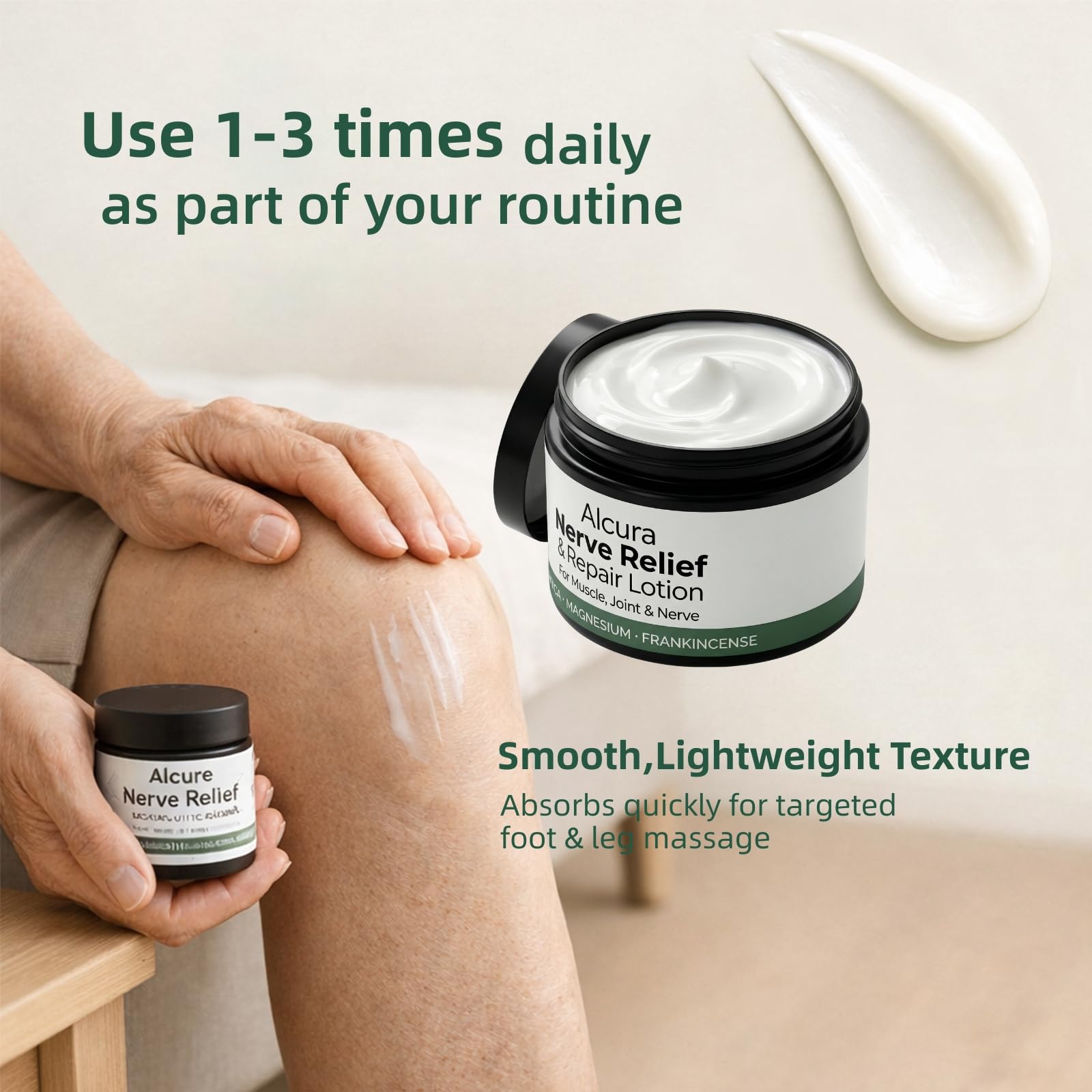 JONKEYPENY Alcura Nerve Cream apply-area-neck-shoulders versatile use