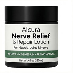 JONKEYPENY Alcura Nerve Cream bottle pour for quick, non-greasy daily comfort