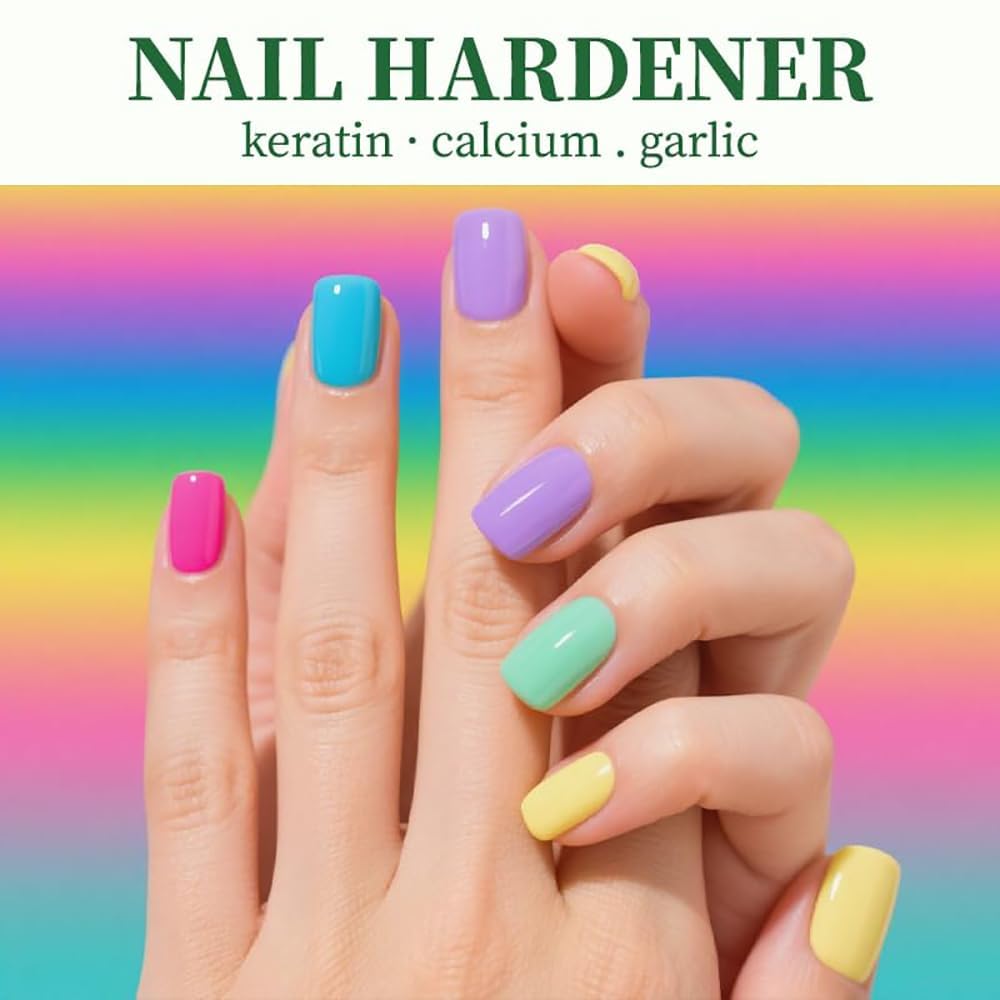 JONKEYPENY nails before and after show stronger, healthier-looking tips.
