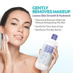 Sensitive skin friendly micellar water from JONZAC, dermatologist tested and trusted