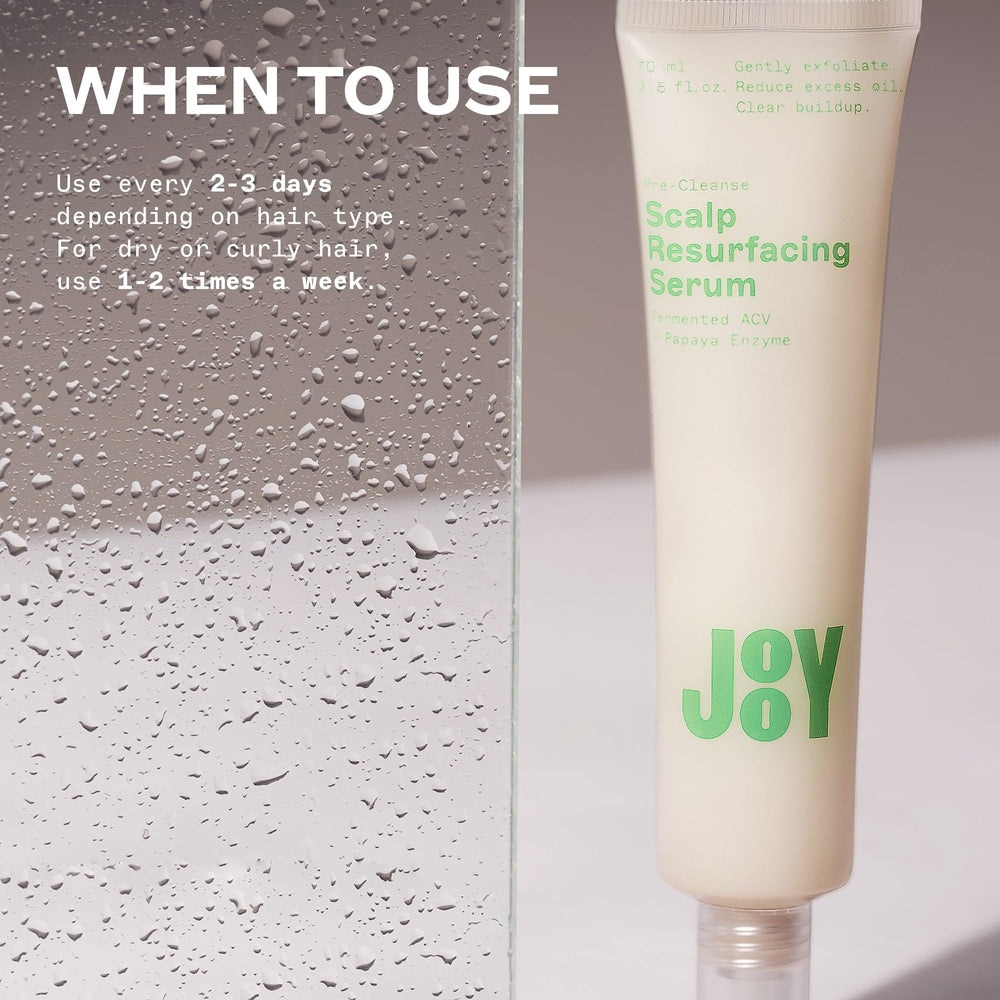Jooy tea tree oil drops indicating clarifying action and freshness