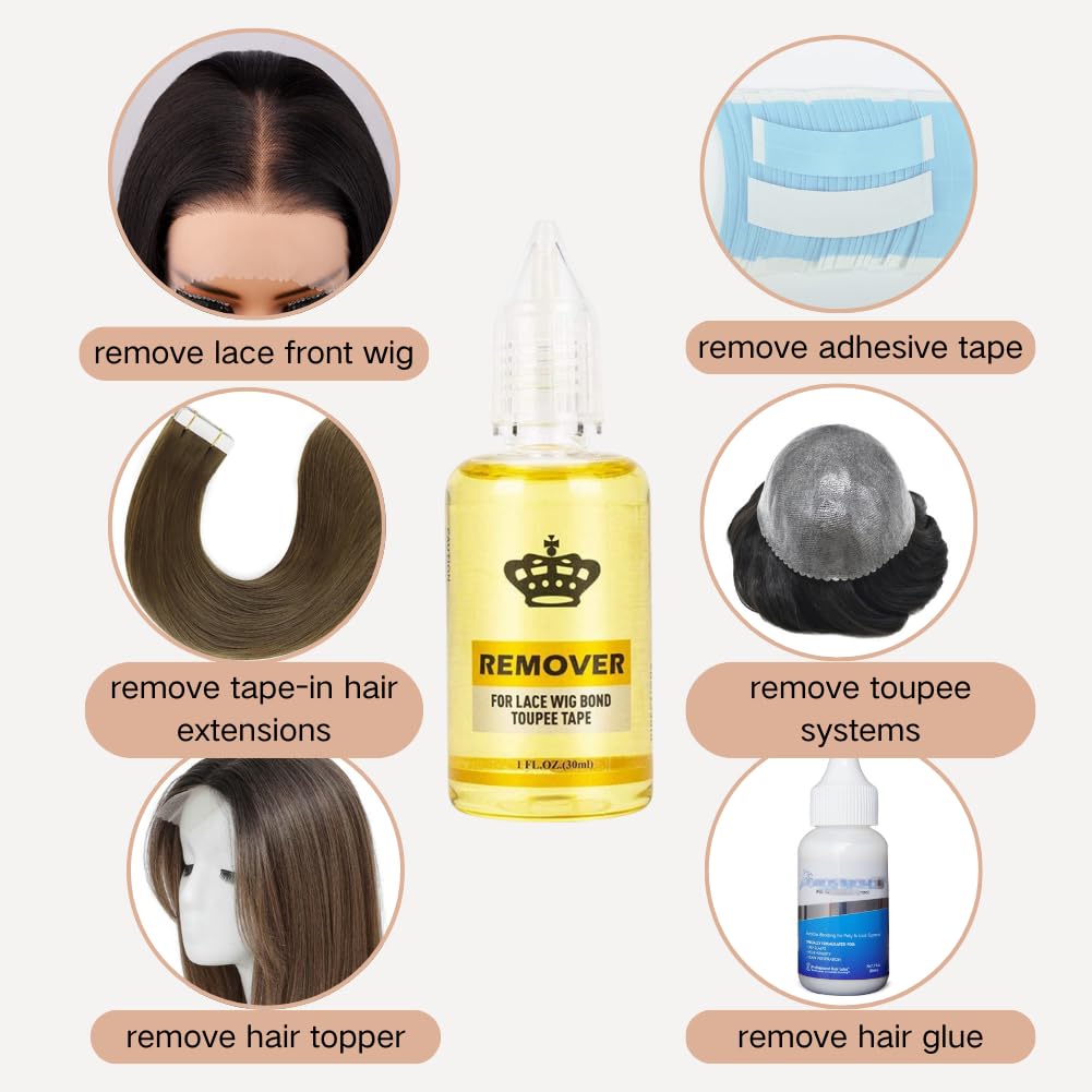 JOOYEAH remover supports wig removal for clean, residue-free results.