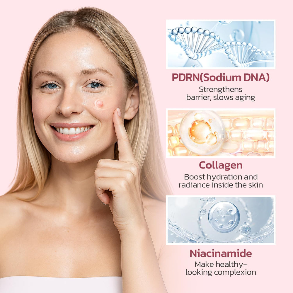 Jorceray Salmon DNA therapy bottle highlights PDRN technology for resilient skin