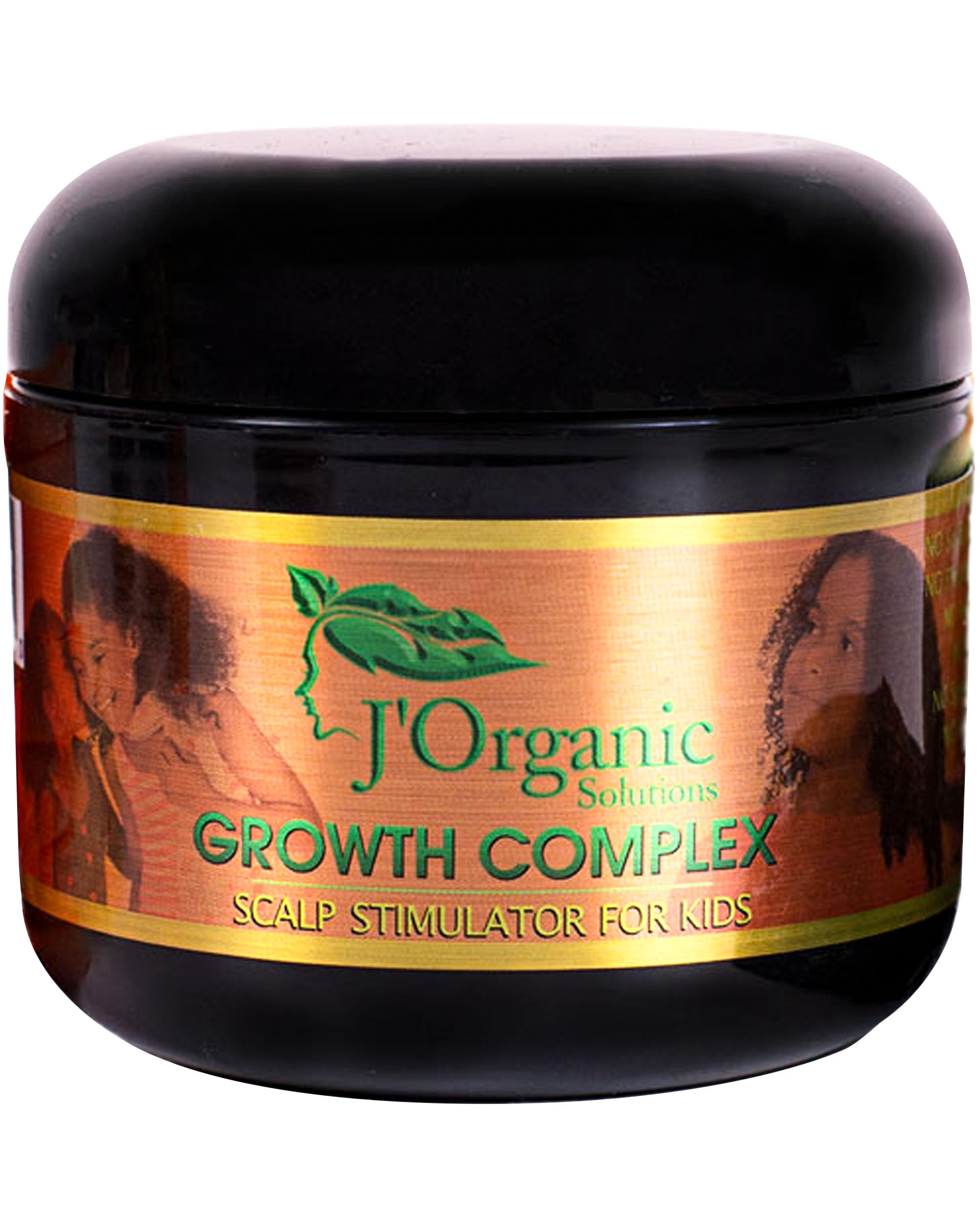 J'Organic Solutions Kids Hair Growth Stimulator bottle for healthier-looking hair.