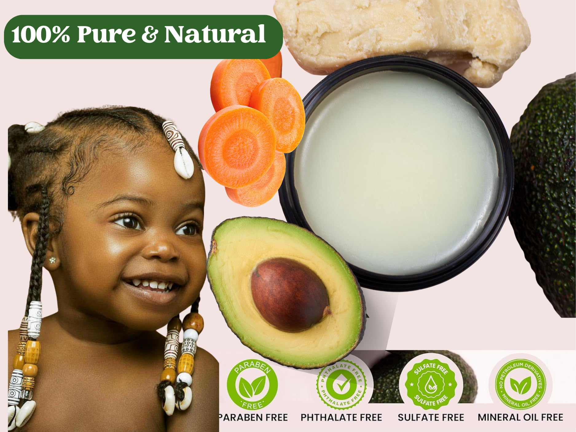 J'Organic Solutions scalp application scene showing easy massage for nourished strands.