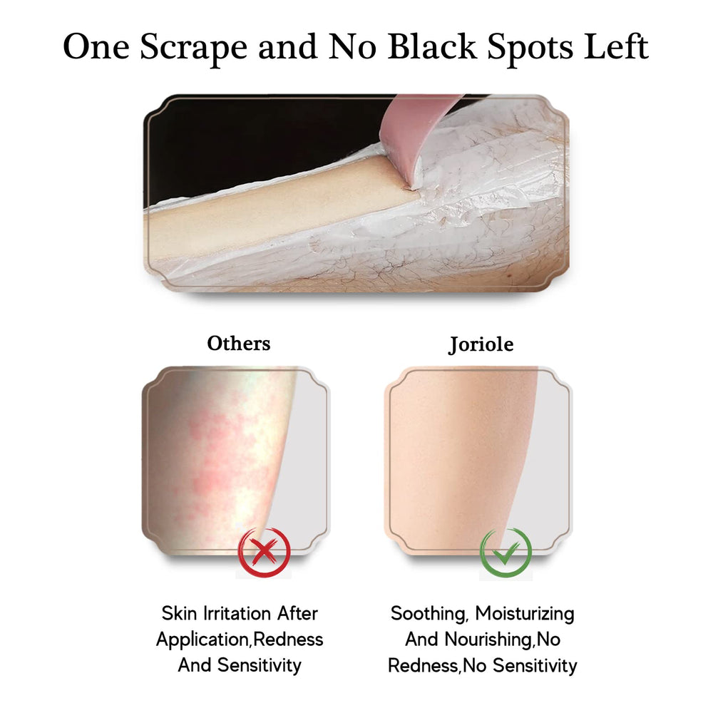 Joriole spatula application shows easy, mess-free cream use
